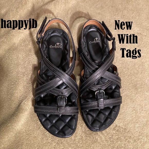 NIB Vintage I Love Comfort Capri Sandals Size 9M - Picture 5 of 15